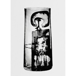 Borské sklo - Painted vase