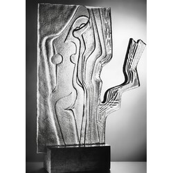 V. + Z. Kepka  - Glass sculpture Woman