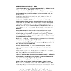Sklářské sympozium KRYSTALIZACE