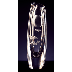 Lobmeyr - HT/22/A, Vase, Bats