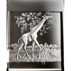 Borské sklo - 71382/99219/16, Giraffe
