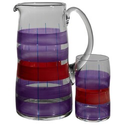 Borské sklo -  70014/1318, Drinking set