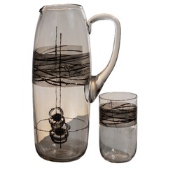 Borské sklo -  70087/1770, Drinking set