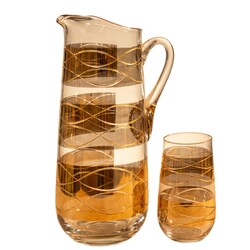 Borské sklo -  70139/2453, Drinking set