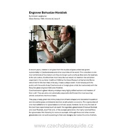 Engraver Bohuslav Horáček