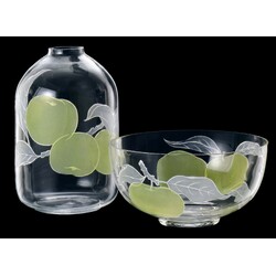 Crystalex -  23641/84378/25.5, 236411/50358/25, Vase and Bowl