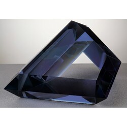 I. Bílek - Blue sculpture 1985