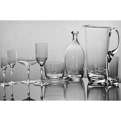 Borské sklo, B-2443, Drinking set