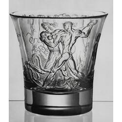 Borské sklo - 87264/ 7043/15, Dancing Couple
