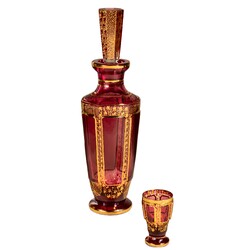 Borské sklo -  4000/5906,  Drinking set