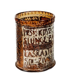 Borské sklo -   J. Špaček,  Vase 22