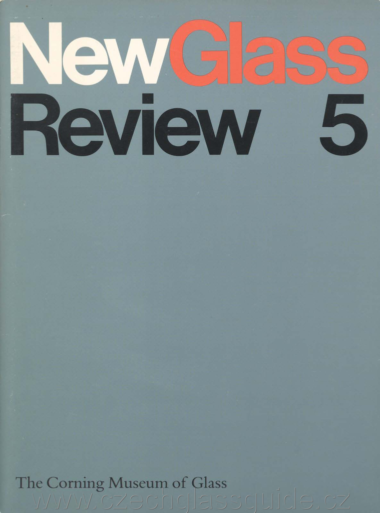 New Glass Review 1984
