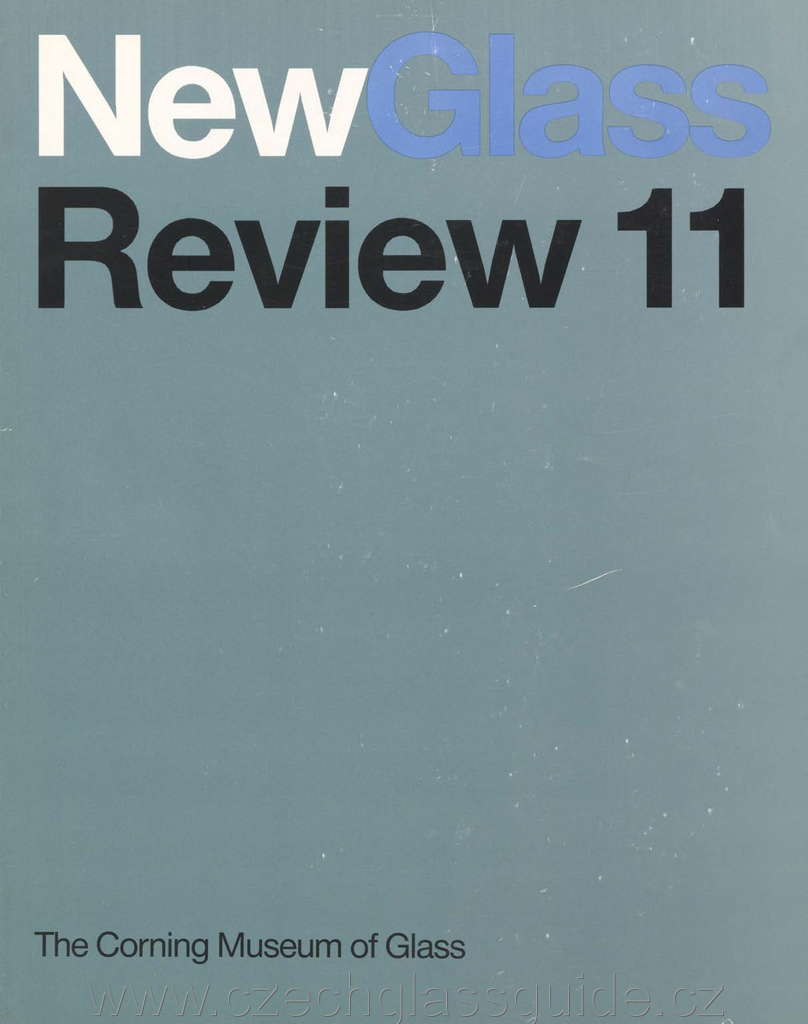 New Glass Review 1990