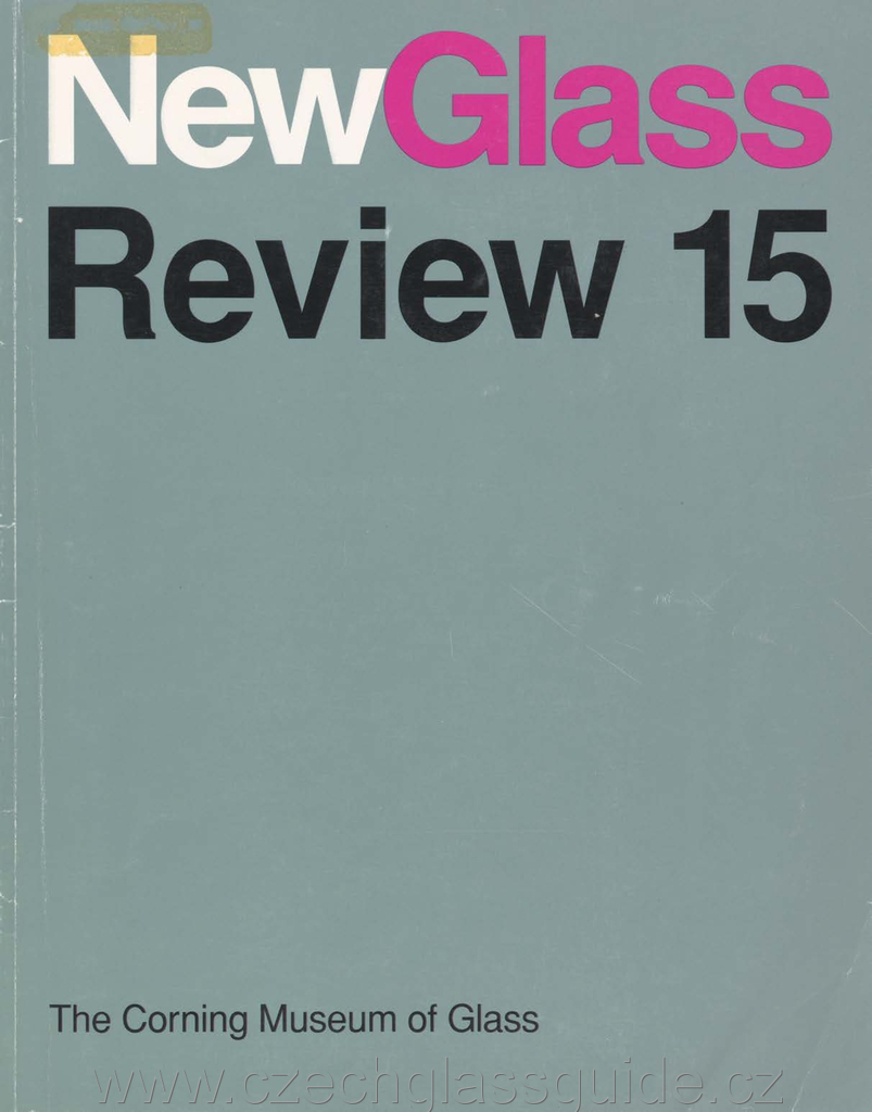 New Glass Review 1994