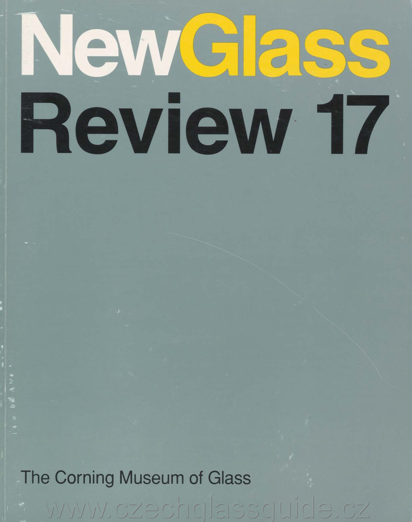 New Glass Review 1996