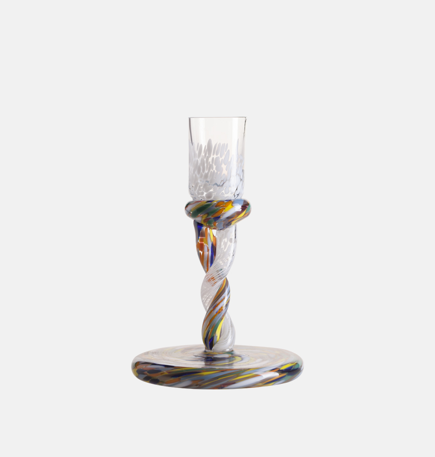 Glass Atelier Morava - 2494, Candlestick