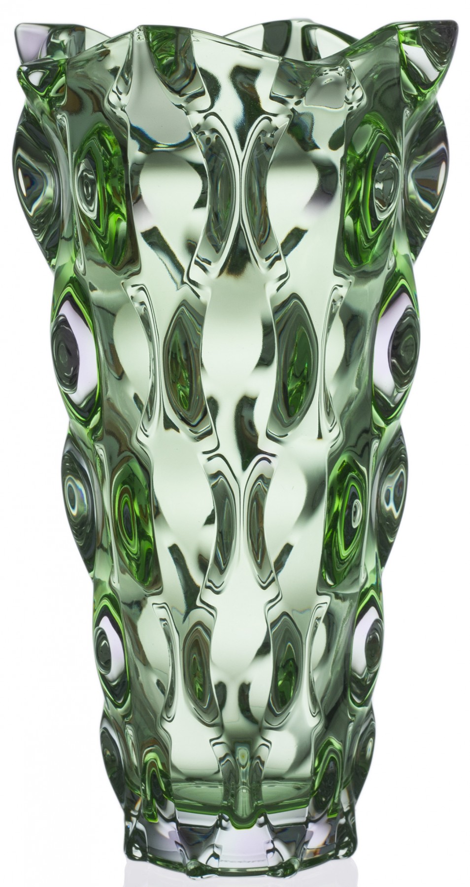 Bohemia Treasury - Vase Samba Green
