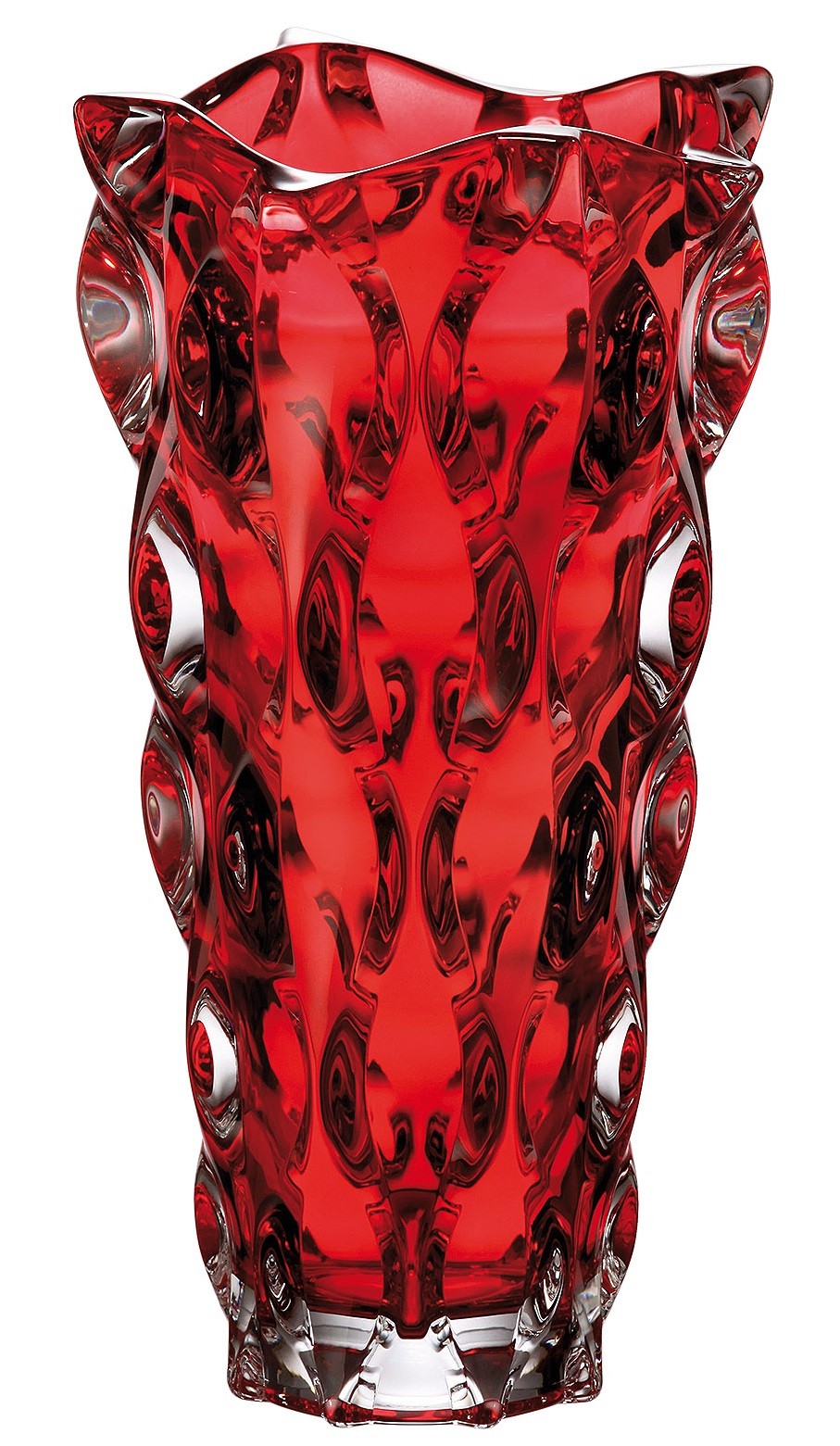 Bohemia Treasury - Vase Samba Red