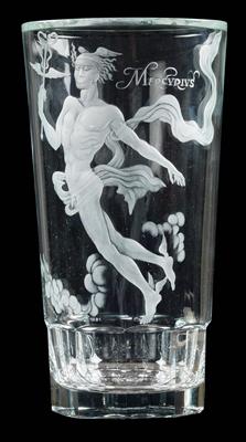 Exbor - Engraved vase