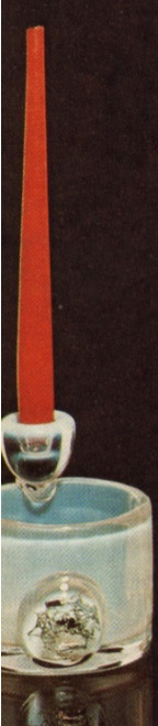 Karlovarské sklo - 54063, Candlestick