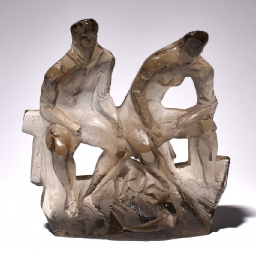J. Černý - Rodina, sculpture