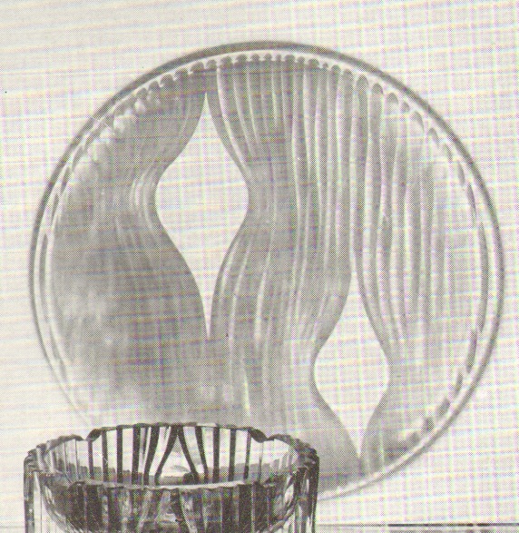 Poděbradské sklárny -  1740/75327/11", Plate
