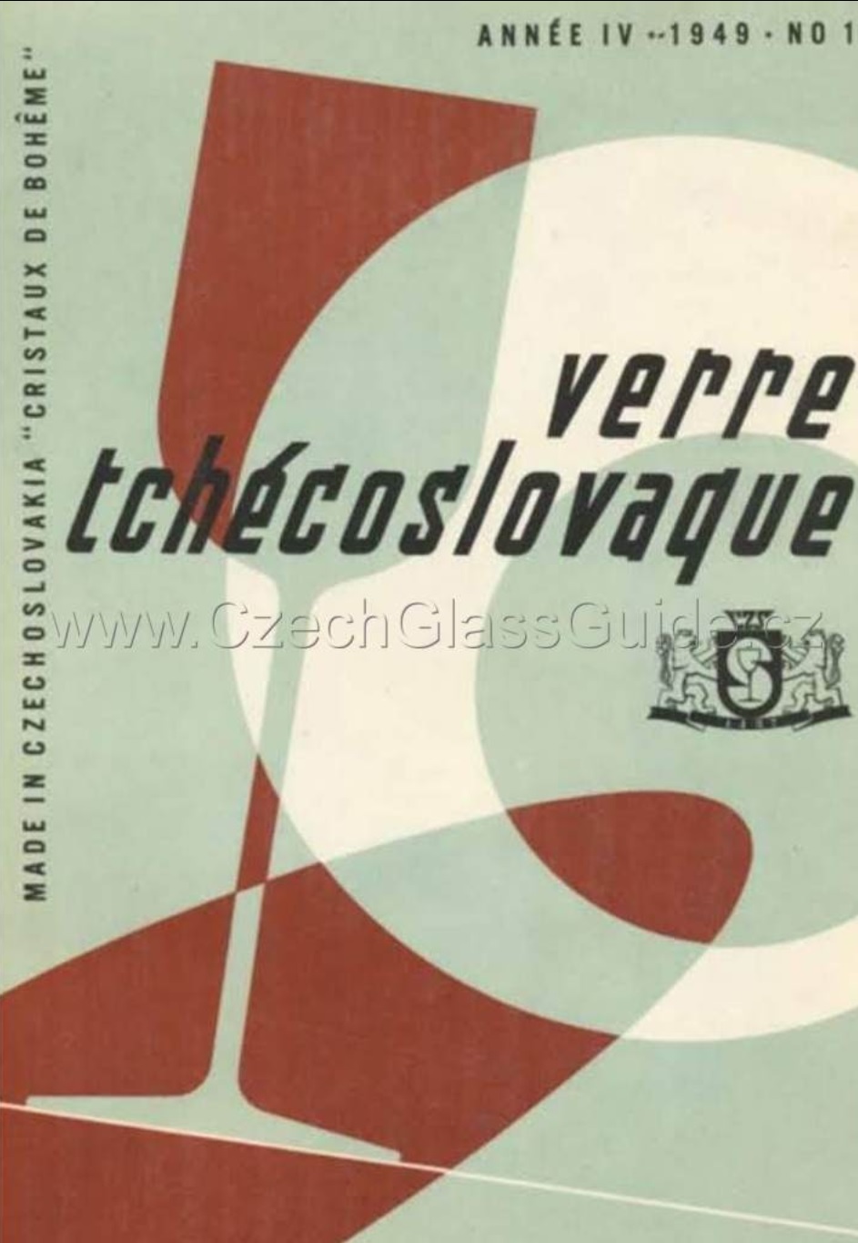 Verre Tchécoslovaque 1949/1