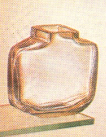 Jablonecké sklárny - 25547/8 -  Vase