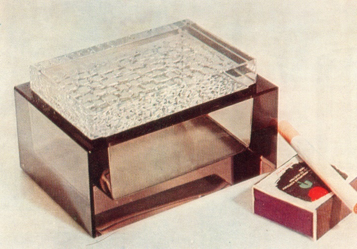 Jablonecké sklárny - 32843/11,5x8, Cigarette box