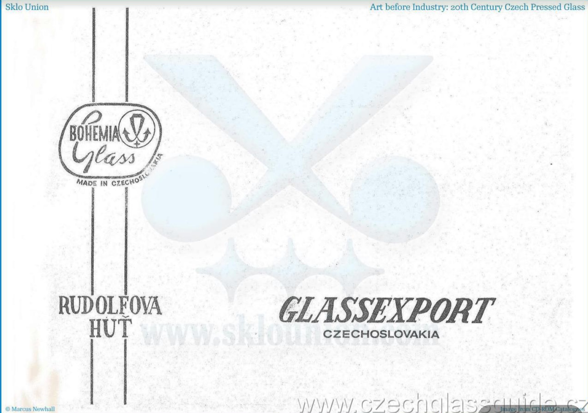 Rudolfova huť - Glassexport 1986