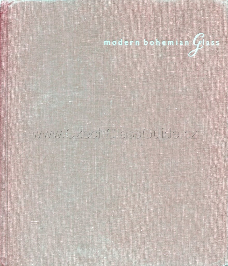 Modern Bohemian Glass - Artia 1963