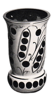 Borské sklo -  95546/9718/8,  Vase