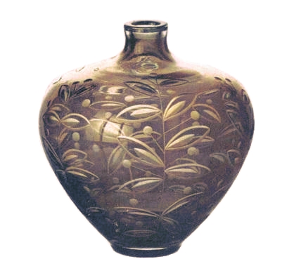 Borské sklo - 10272/8434,  Vase