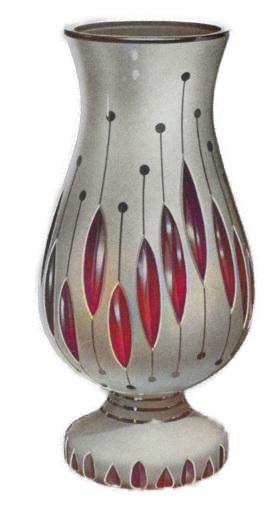 Borské sklo - M/02388/2116/9 1/2, Vase