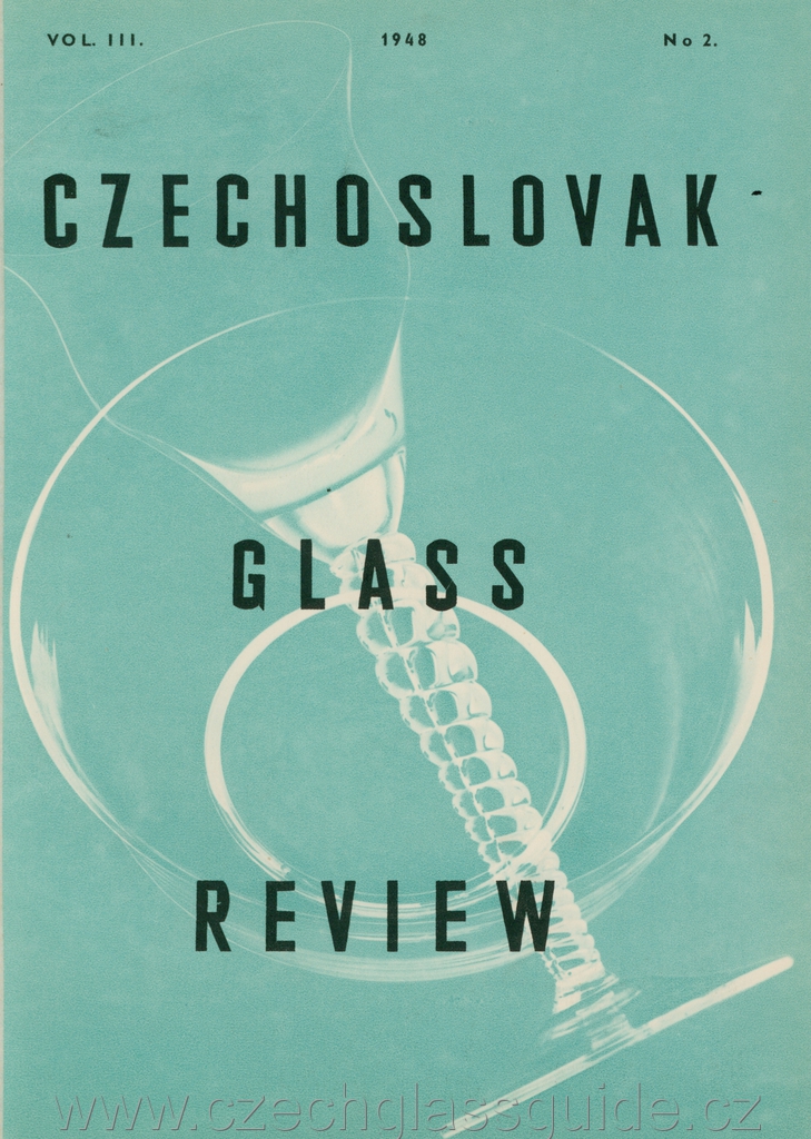 Czechoslovak Glass Review - 1948/2