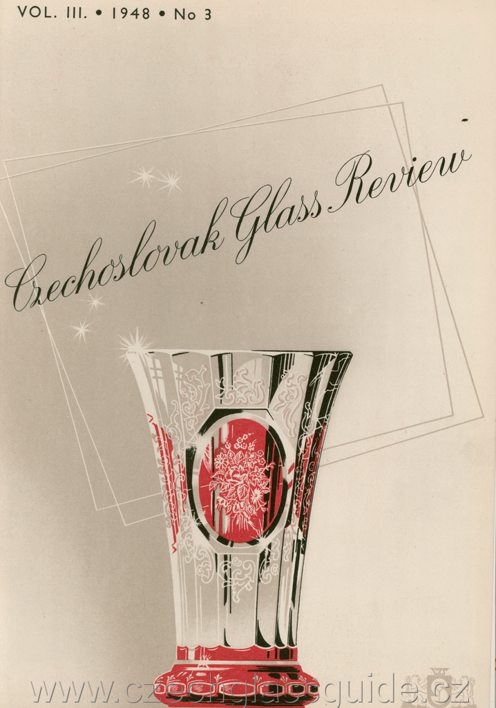 Czechoslovak Glass Review - 1948/3