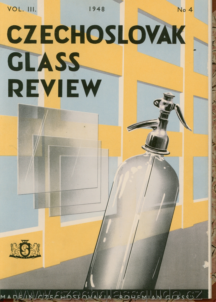 Czechoslovak Glass Review - 1948/4