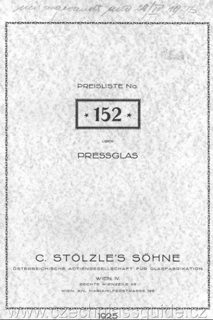 Stölzle - 1925